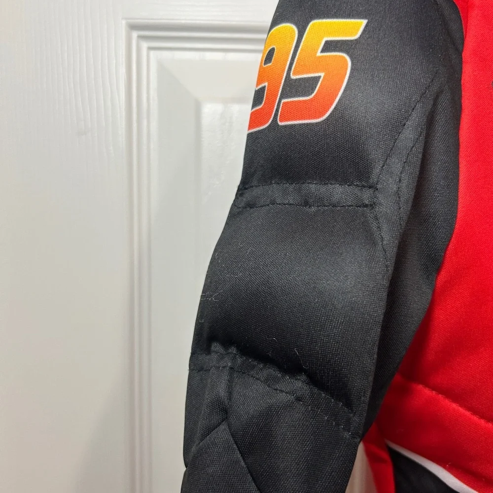 Kids size small (4-6) cars lightning McQueen drivers suit costume - Picture 3 of 13